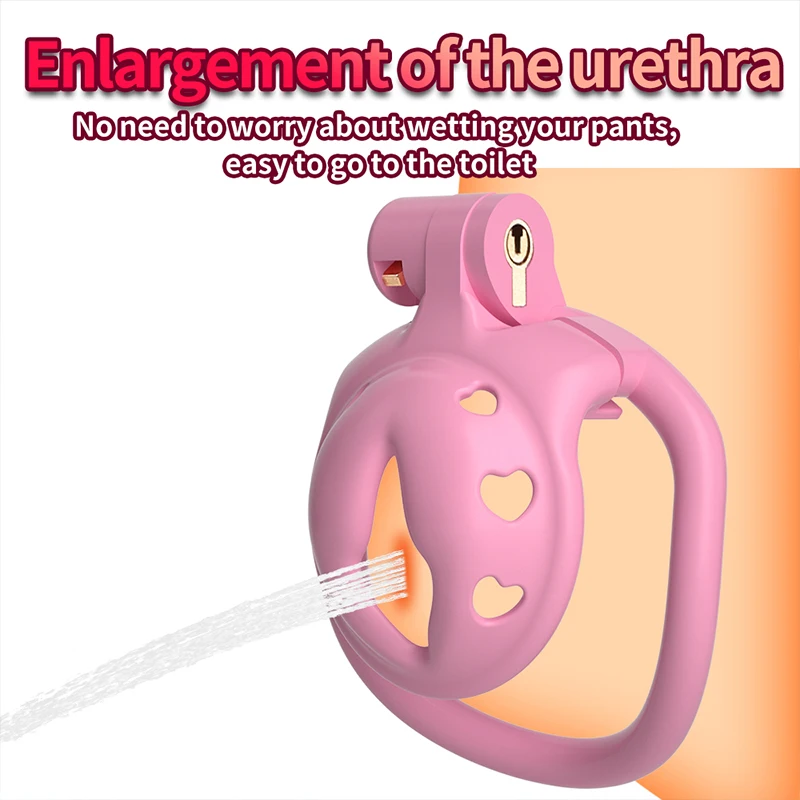 Chastity Cage Penis Ring Cock Cage Fetish Sissy BDSM Sex Toys for Men Gay Adult Fetish Gear Male Urethral Train Chastity Device