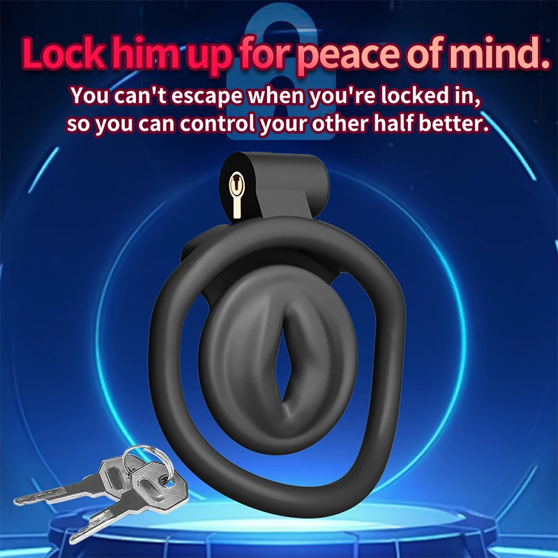 Chastity Cage Penis Ring Cock Cage Fetish Sissy BDSM Sex Toys for Men Gay Adult Fetish Gear Male Urethral Train Chastity Device