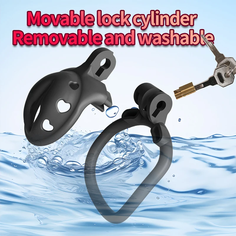 Chastity Cage Penis Ring Cock Cage Fetish Sissy BDSM Sex Toys for Men Gay Adult Fetish Gear Male Urethral Train Chastity Device