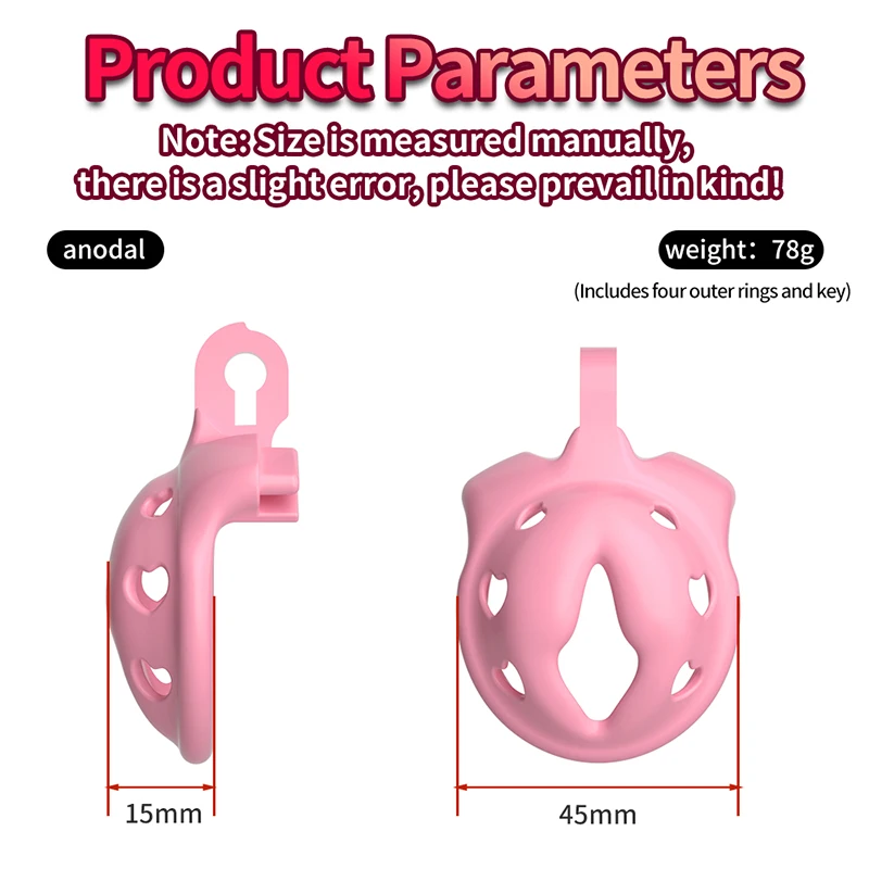 Chastity Cage Penis Ring Cock Cage Fetish Sissy BDSM Sex Toys for Men Gay Adult Fetish Gear Male Urethral Train Chastity Device