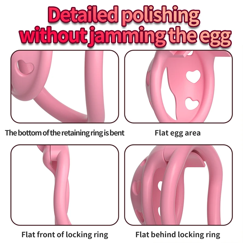 Chastity Cage Penis Ring Cock Cage Fetish Sissy BDSM Sex Toys for Men Gay Adult Fetish Gear Male Urethral Train Chastity Device