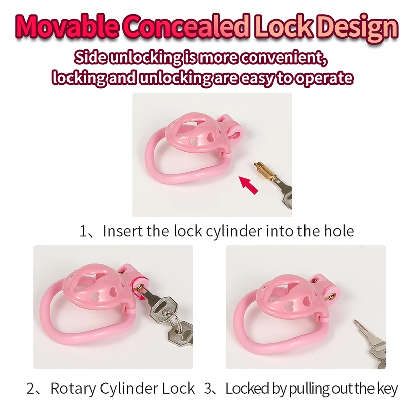 Chastity Cage Penis Ring Cock Cage Fetish Sissy BDSM Sex Toys for Men Gay Adult Fetish Gear Male Urethral Train Chastity Device