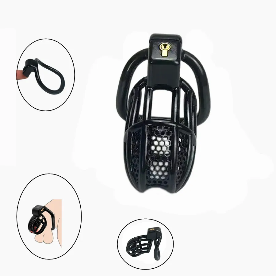 2025 New Mosaic honeycomb Chastity Cage Chastity Devices Bondage Cock Cage Penis Erection Control Sex Toys for Man