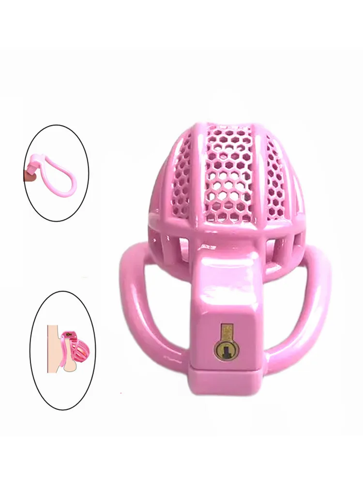 2025 New Mosaic honeycomb Chastity Cage Chastity Devices Bondage Cock Cage Penis Erection Control Sex Toys for Man