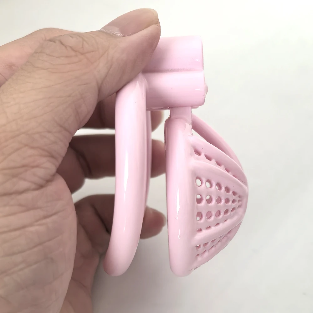 New Male Honeycomb Chastity Cage Escape-proof Chastity Lock Sissy Male Cb Chastity Lock Gay SM Sexy Toys for Men Sex Toi for Man