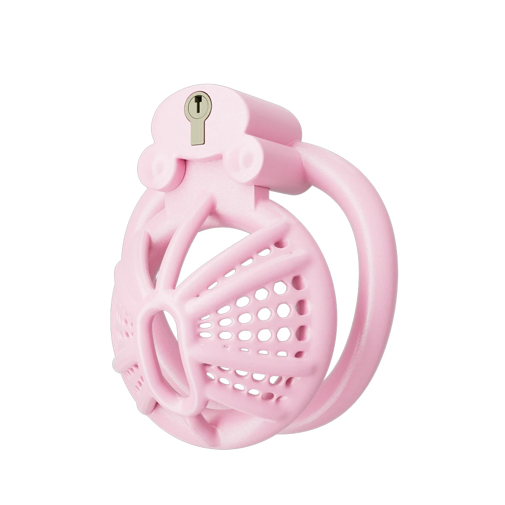 New Male Honeycomb Chastity Cage Escape-proof Chastity Lock Sissy Male Cb Chastity Lock Gay SM Sexy Toys for Men Sex Toi for Man