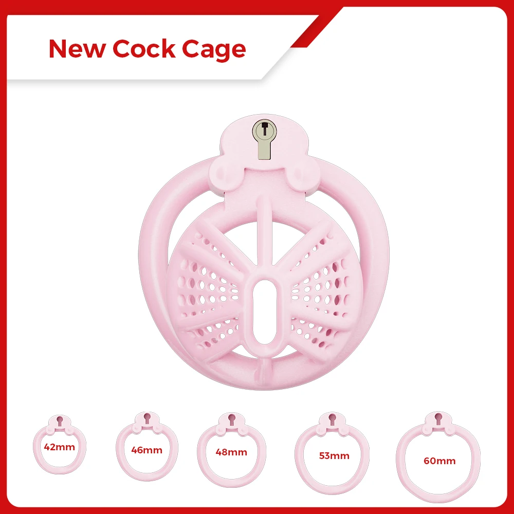 New Male Honeycomb Chastity Cage Escape-proof Chastity Lock Sissy Male Cb Chastity Lock Gay SM Sexy Toys for Men Sex Toi for Man