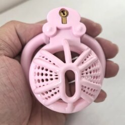 Alternative view of Cinto de Castidade Honeycomb Cage Restriction Small