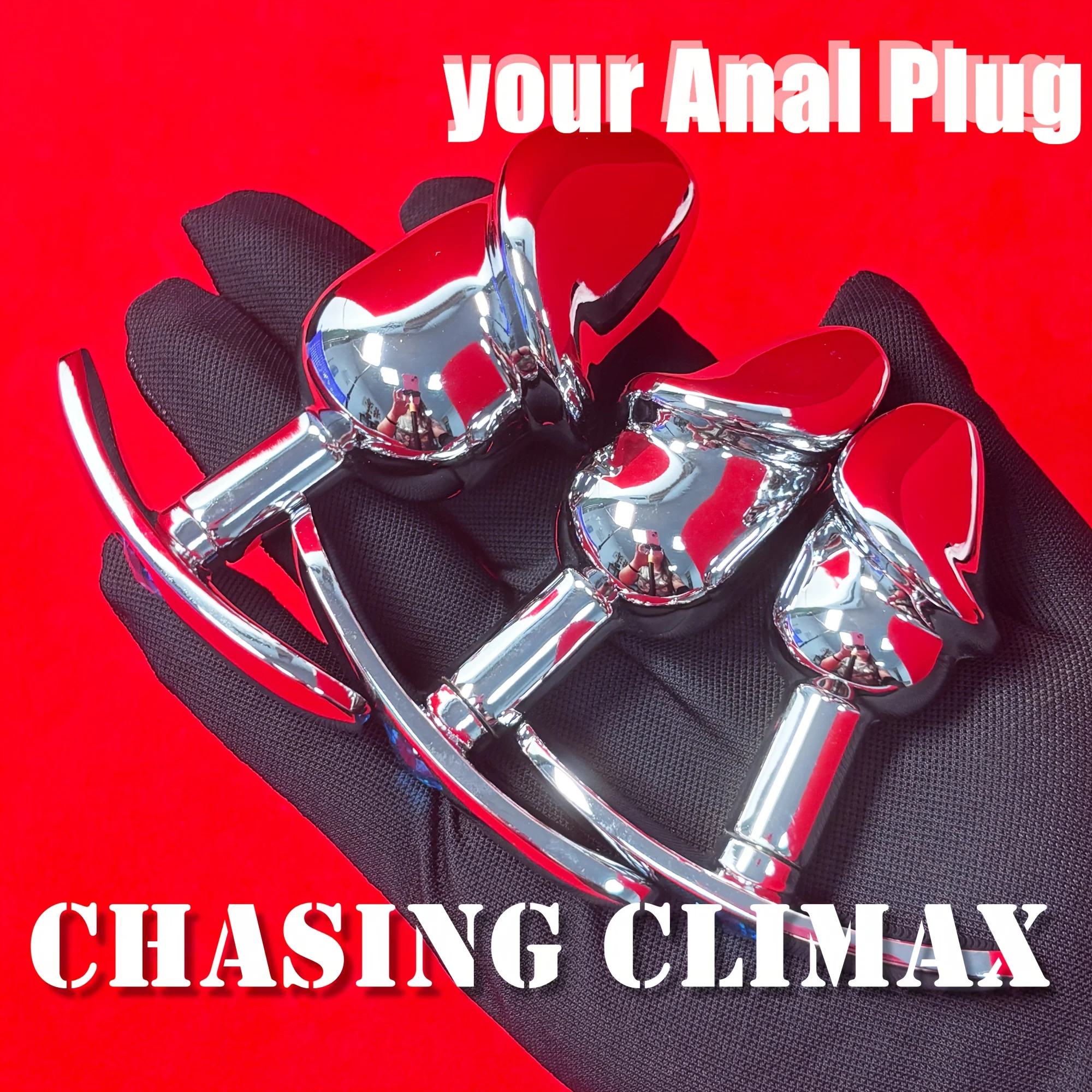 BDSM Anal Plug Metal Fetish G Spot Butt Plug Sex Toy Stainless Steel Buttplug Games for Adult Women, Men and Couples