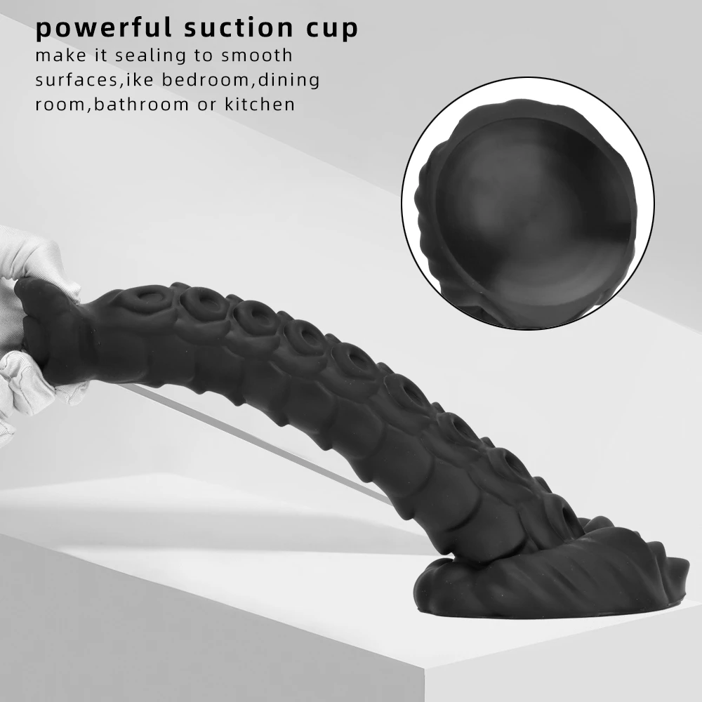 Butt Plug Silicone Huge Alien Anal Plug Soft Anal Dildo Prostate Massager G Spot Stimulate Masturbation Couple Sex Toys