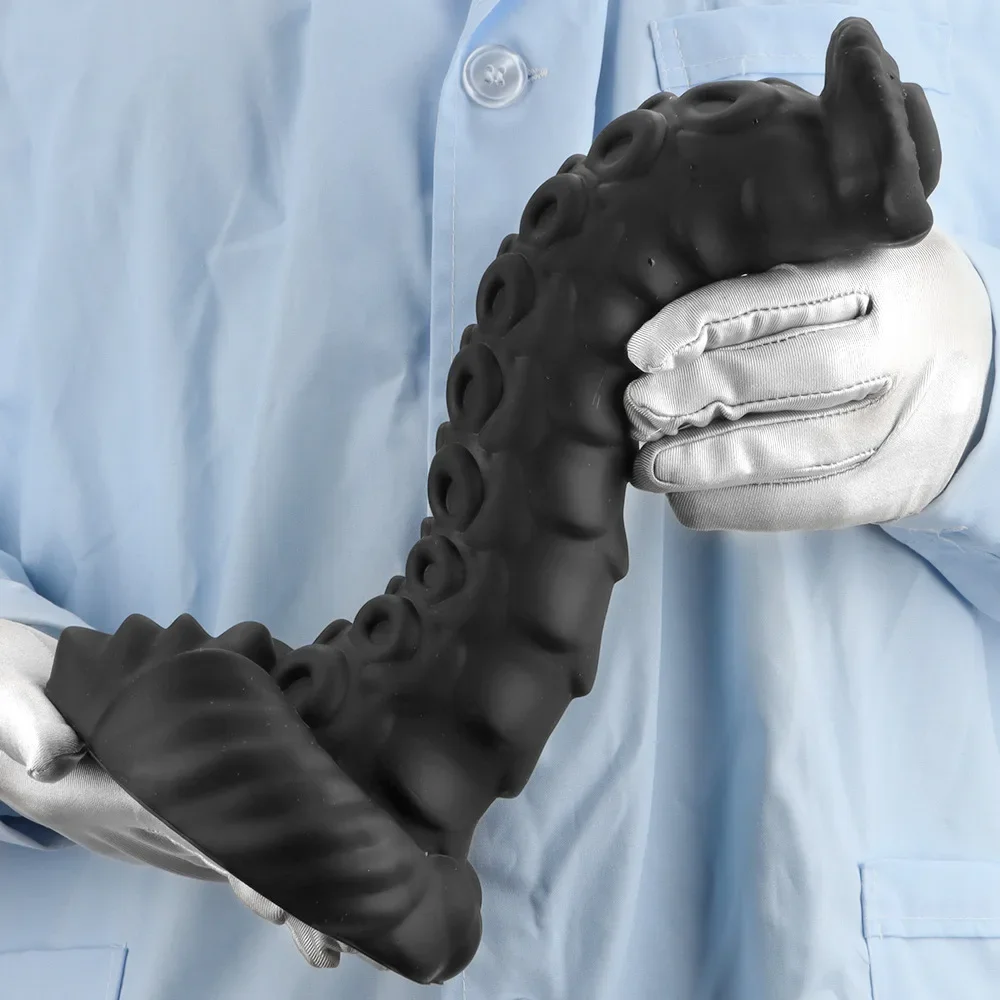 Butt Plug Silicone Huge Alien Anal Plug Soft Anal Dildo Prostate Massager G Spot Stimulate Masturbation Couple Sex Toys