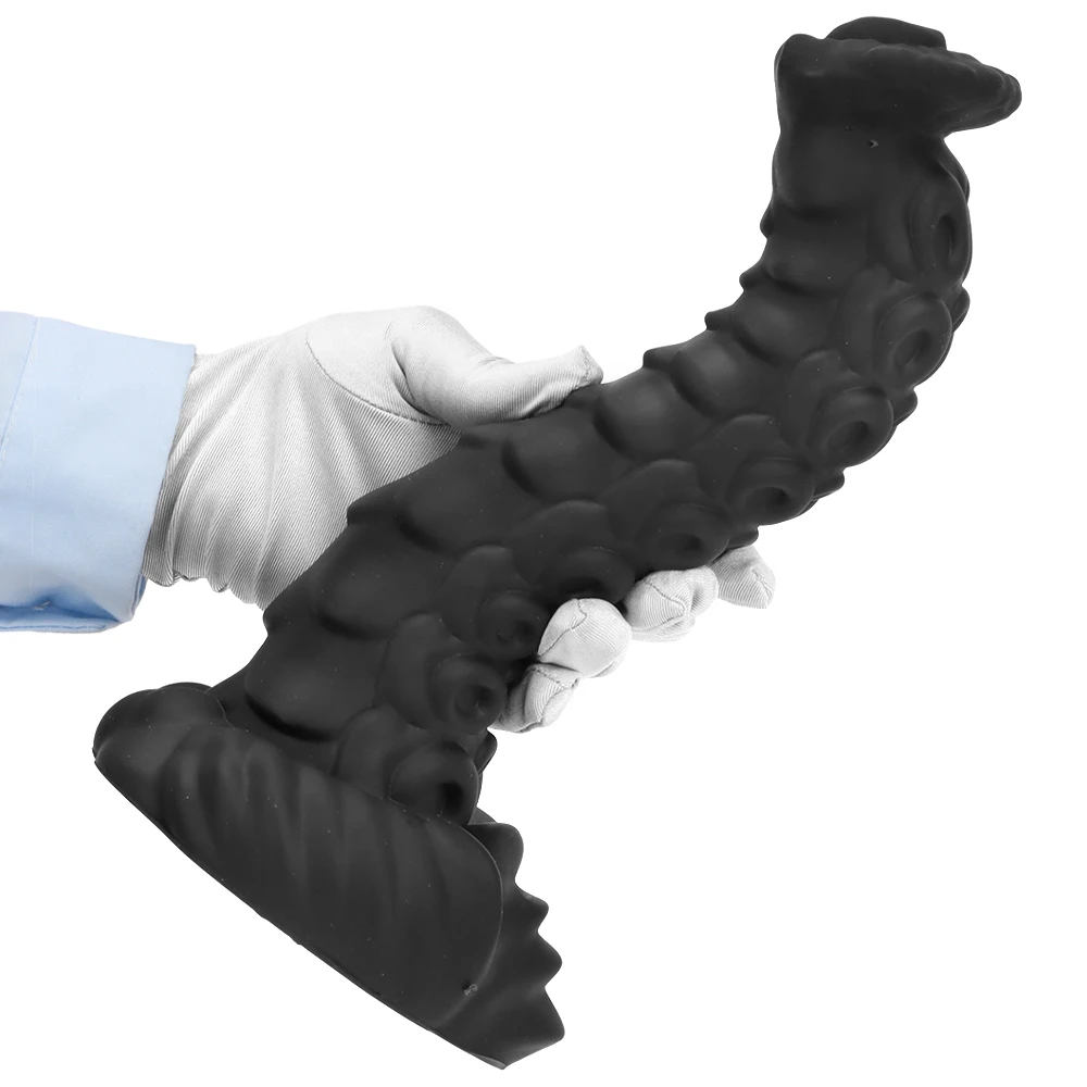 Butt Plug Silicone Huge Alien Anal Plug Soft Anal Dildo Prostate Massager G Spot Stimulate Masturbation Couple Sex Toys