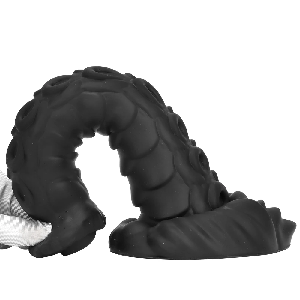 Butt Plug Silicone Huge Alien Anal Plug Soft Anal Dildo Prostate Massager G Spot Stimulate Masturbation Couple Sex Toys