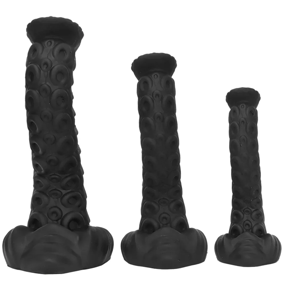 Butt Plug Silicone Huge Alien Anal Plug Soft Anal Dildo Prostate Massager G Spot Stimulate Masturbation Couple Sex Toys