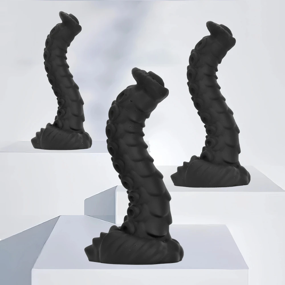 Butt Plug Silicone Huge Alien Anal Plug Soft Anal Dildo Prostate Massager G Spot Stimulate Masturbation Couple Sex Toys