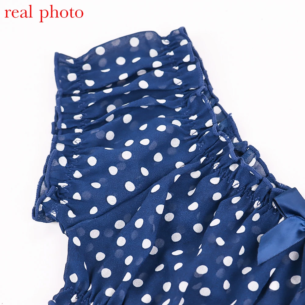 Ellolace Polka Dot Lingerie 5-Piece Off Shoulder Ruffled Top Skirt Thongs Stocking Romantic Intimate Goods Exotic Sets Ellolace Polka Dot Lingerie 5-Piece Off Shoulder Ruffled Top Skirt Thongs Stocking Romantic Intimate Goods Exotic Sets