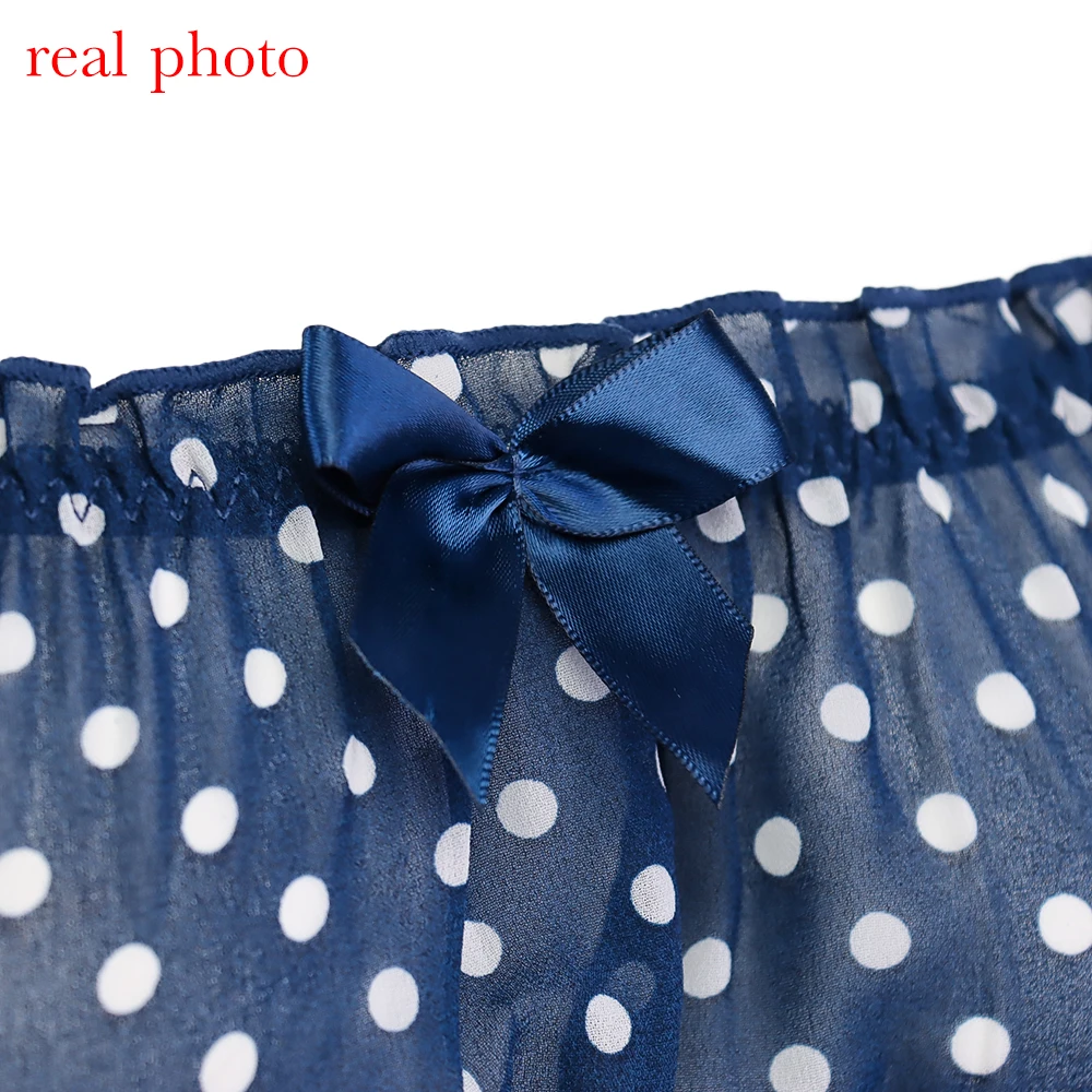Ellolace Polka Dot Lingerie 5-Piece Off Shoulder Ruffled Top Skirt Thongs Stocking Romantic Intimate Goods Exotic Sets Ellolace Polka Dot Lingerie 5-Piece Off Shoulder Ruffled Top Skirt Thongs Stocking Romantic Intimate Goods Exotic Sets