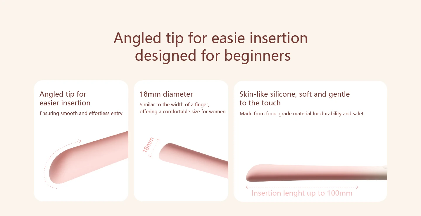 ZALO Calla Dual-head Vibrating Sensual Wand for Women Couples, Female Clitoris Nipples Vibrator Clit Stimulator, Adult Sex Toys