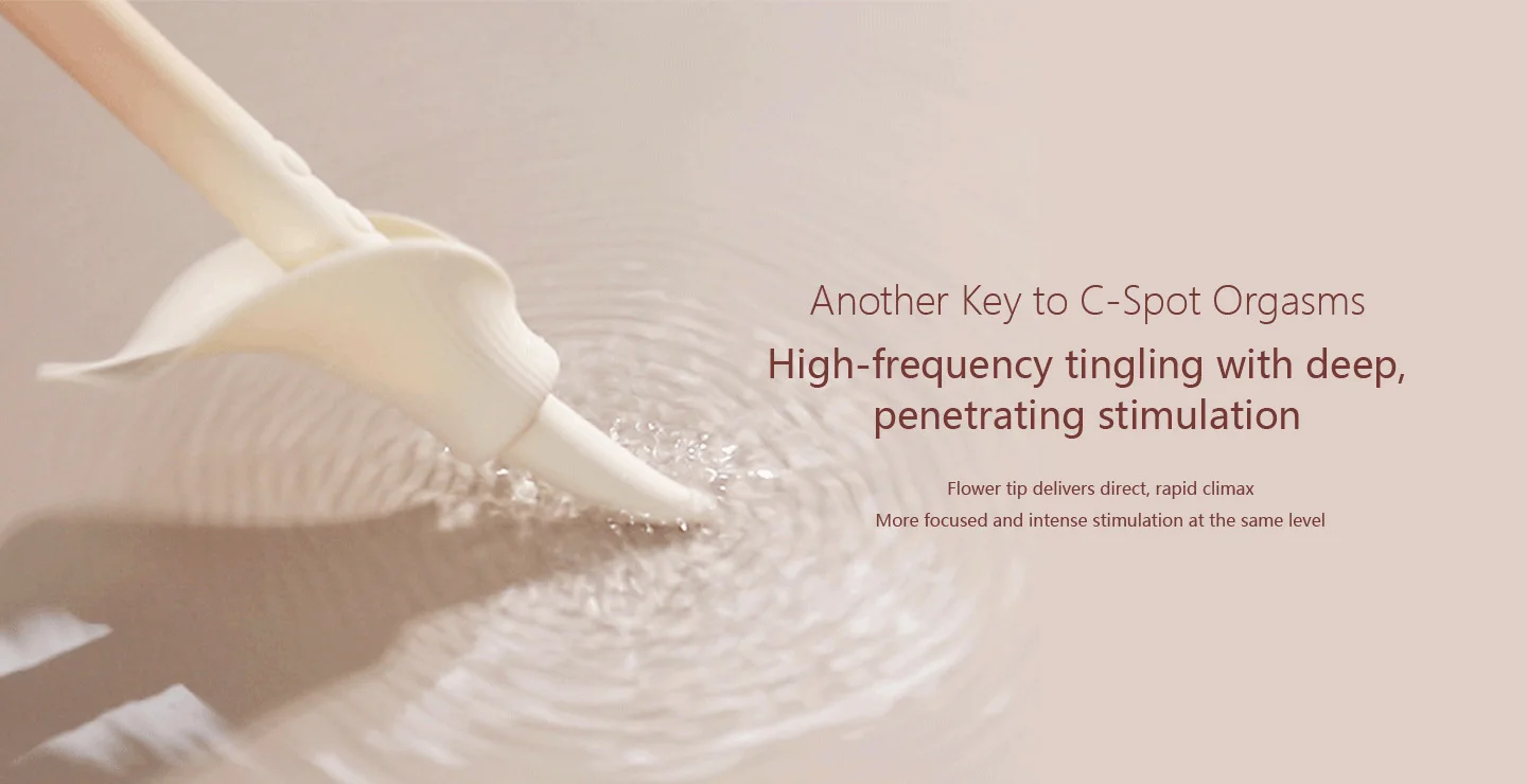 ZALO Calla Dual-head Vibrating Sensual Wand for Women Couples, Female Clitoris Nipples Vibrator Clit Stimulator, Adult Sex Toys