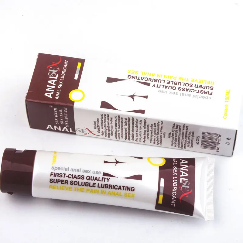 Professional Sex Anal Lubricant for Men Sex Anti-pain Women Anal Gay Sex Oil Gel Anesthesia Adults Products 100ml Drop Shipping