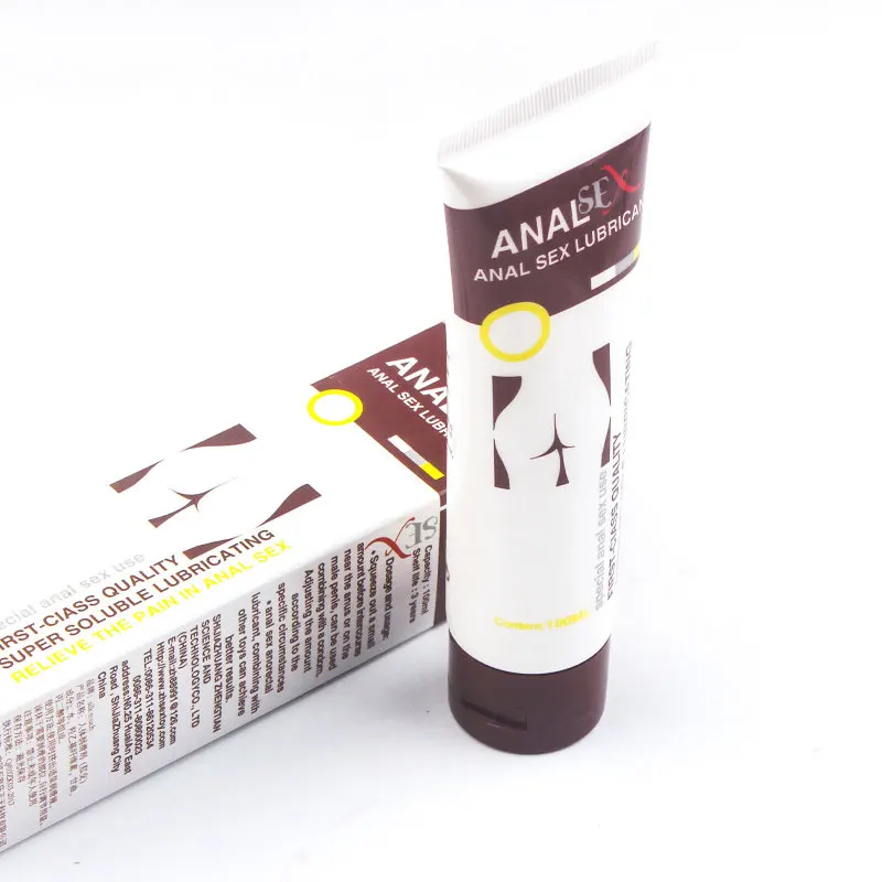 Professional Sex Anal Lubricant for Men Sex Anti-pain Women Anal Gay Sex Oil Gel Anesthesia Adults Products 100ml Drop Shipping
