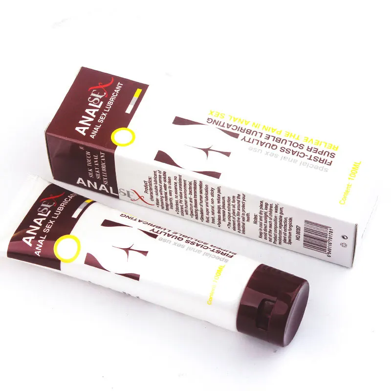 Professional Sex Anal Lubricant for Men Sex Anti-pain Women Anal Gay Sex Oil Gel Anesthesia Adults Products 100ml Drop Shipping