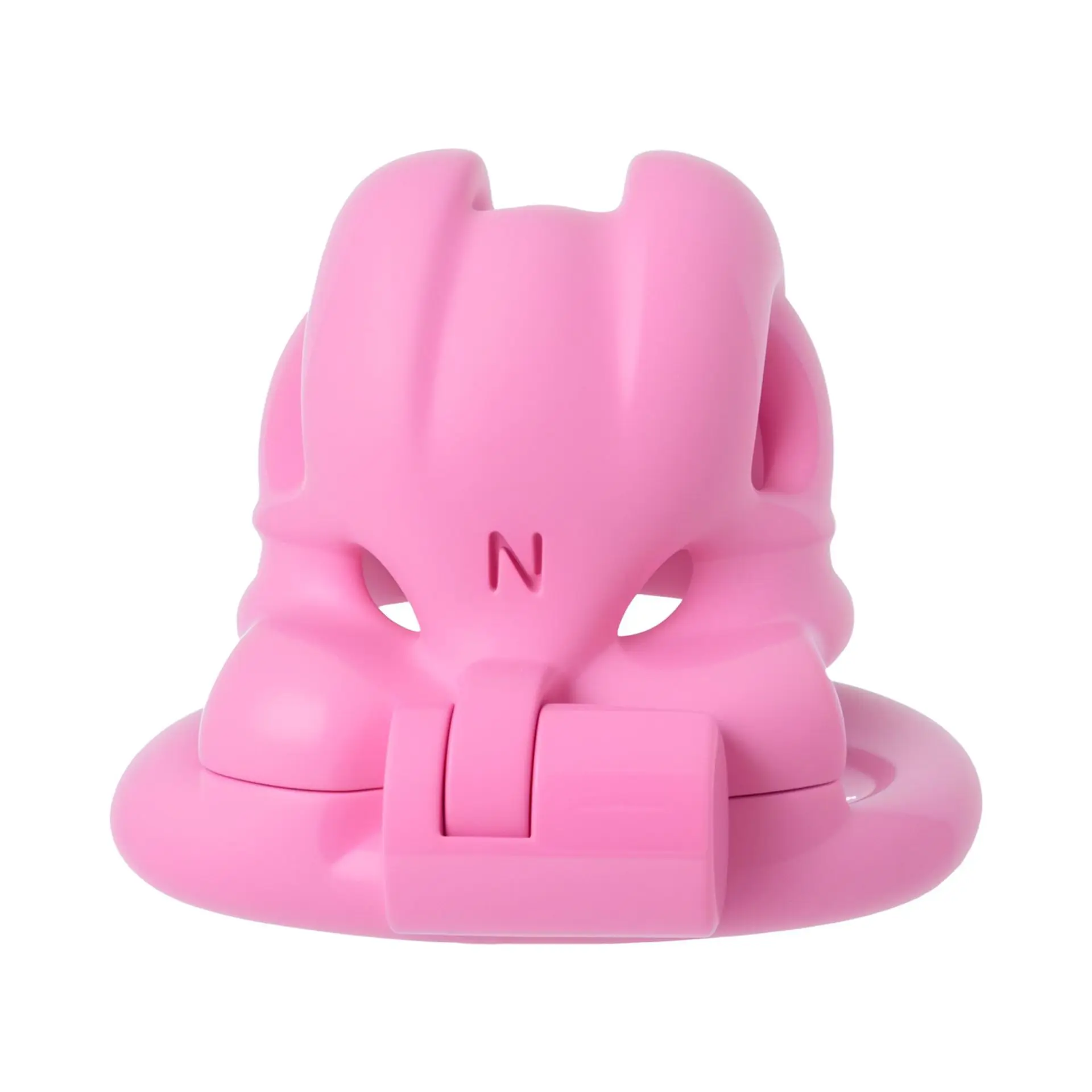 Mini CB Chastity Cage Sissy CB Penis Device 정조대 with 4 Size Cock Rings Bondage jj Slave Sexy Toy for Men Gay Pink/Black/White