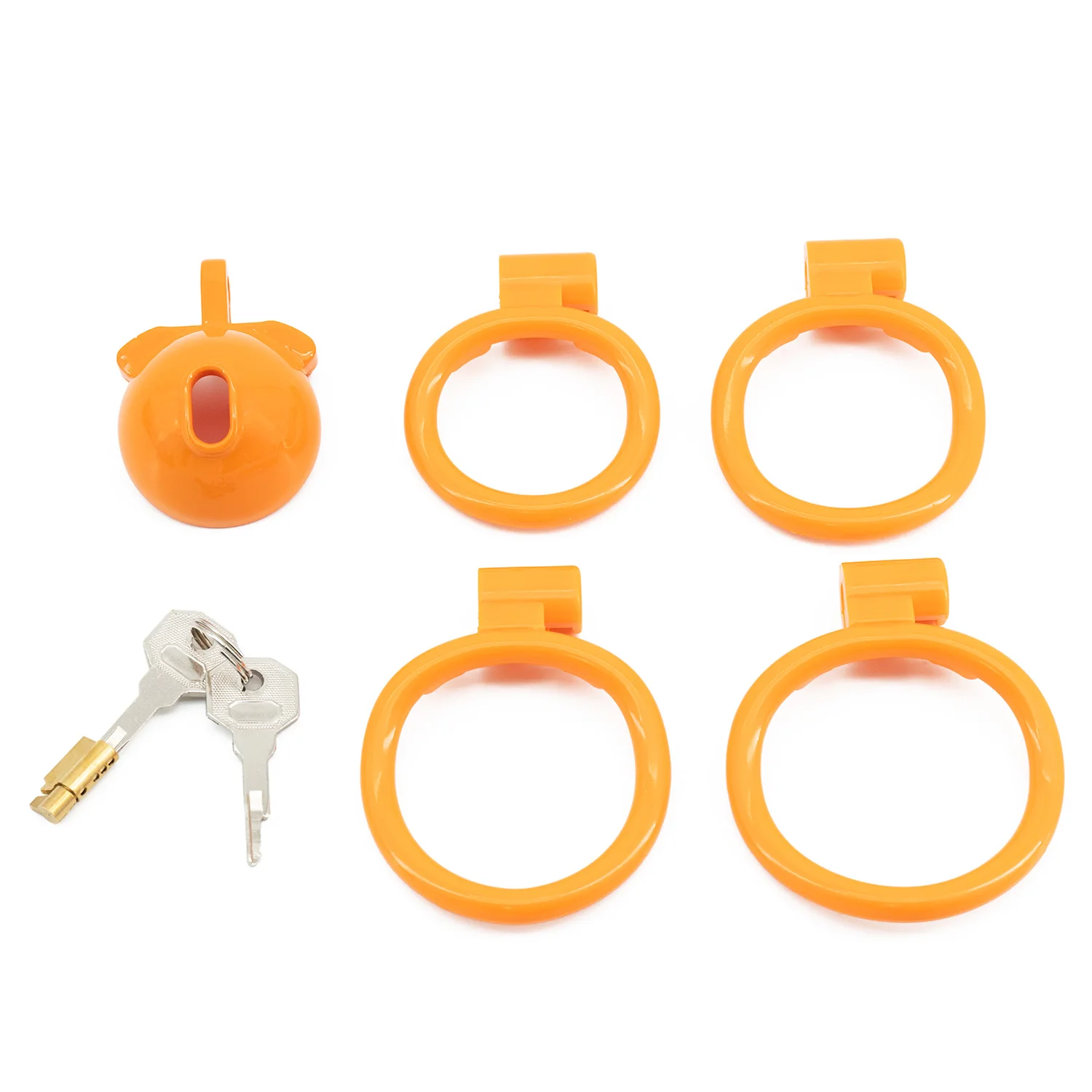 Male Chastity Device Tease Locked Cock Cage Penis Exercise for Men