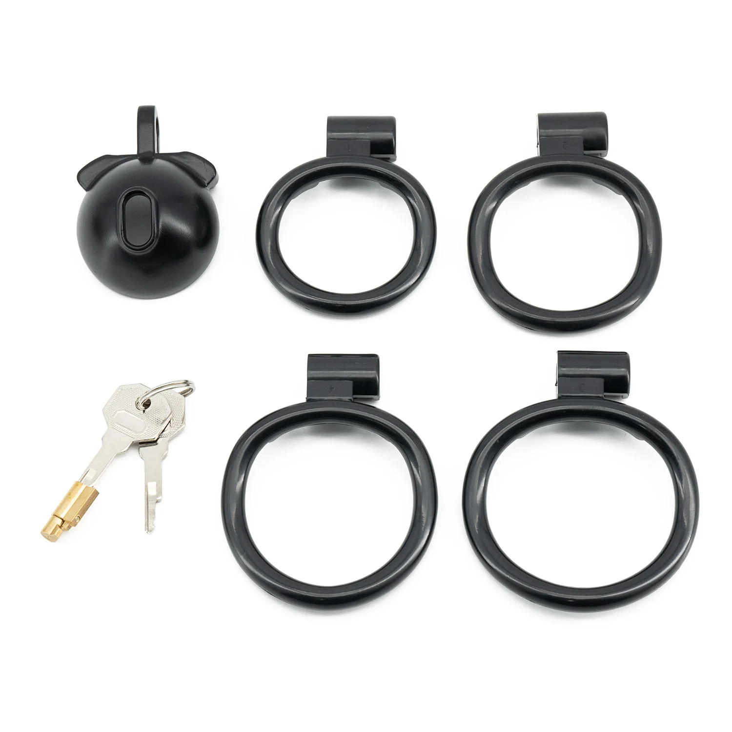 Male Chastity Device Tease Locked Cock Cage Penis Exercise for Men