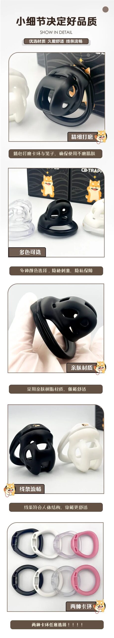 Sex Products Erotic Urethral Lock Abstinence Penis CB Cage Sexy Toys for Men Mastubateur Homme Gays Sissy Pink Gabbia Castita SM