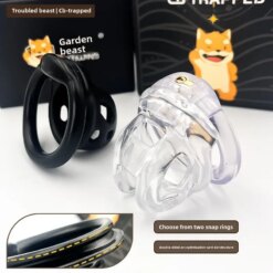 Cinto de Castidade CB-Lock Gaiola Nub Micro Lock