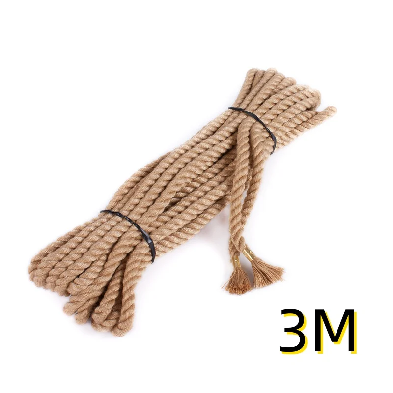 Bondage Gear Shibari Cotton Hemp Rope Bdsm Slave Handcuffs Tying Equipment Ankle Cuffs Cord Binding Sexy Binder Games Sex Toys