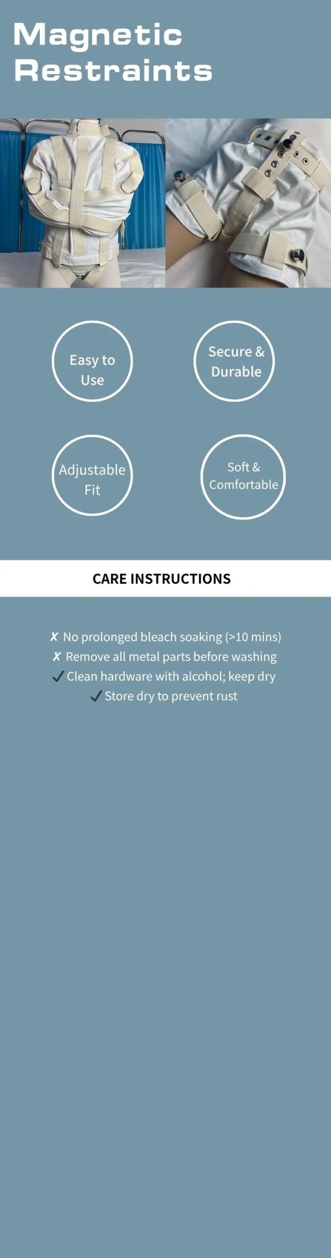 Adult Cotton Pants and Diaper Covers Protective Underwear Perfect Cover for Adult Incontinence Undergarments