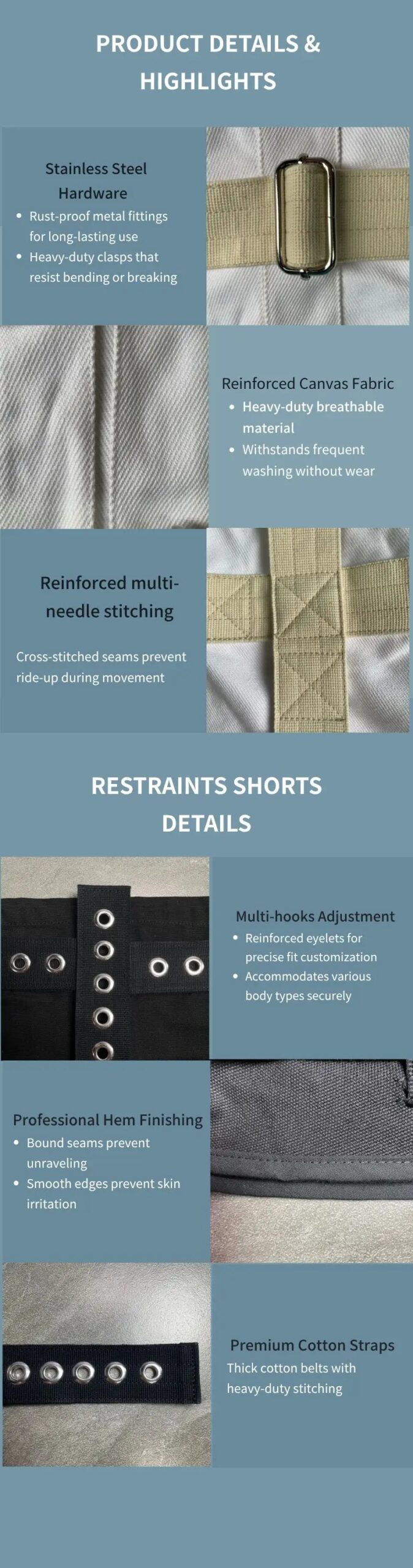 Adult Cotton Pants and Diaper Covers Protective Underwear Perfect Cover for Adult Incontinence Undergarments