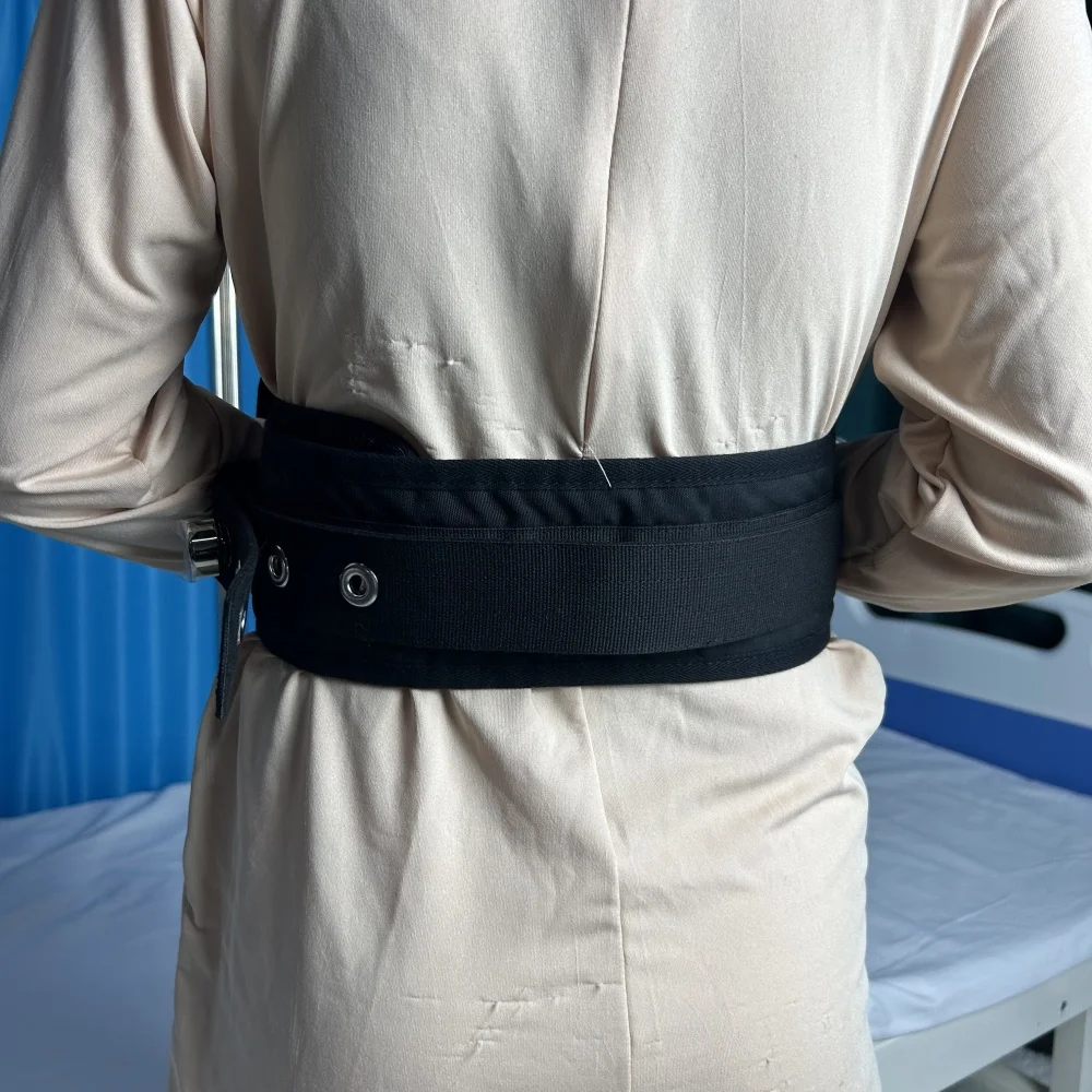 Breathable Washable Medical Restraints Magnetic Quick-Release Mechanism Hand and Waist Belt Anti-Tamper Autism Care Solution