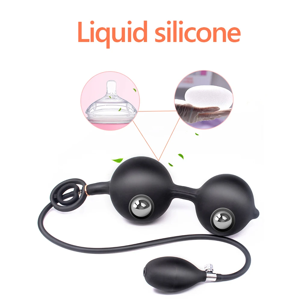 Inflatable Anal Plug Anal Dilator Huge Butt Plug Stimulate Sex Toy For Women/Men Masturbators Prostate Massager Big Anal Toys