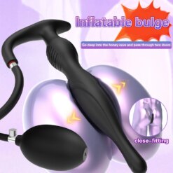 Plug Anal Inflável Inflatable Bulge Expander Butt Plug
