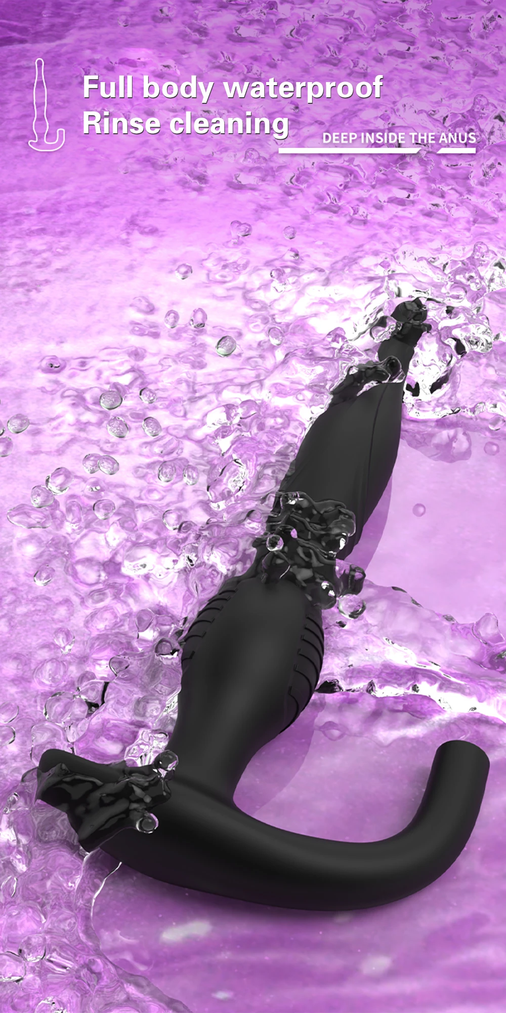 Inflatable Anal Plug Anal Expander Sex Toys For Men Women Butt Plug Ass Butt Dilator Prostate Massager G Spot Stimulator Erotic