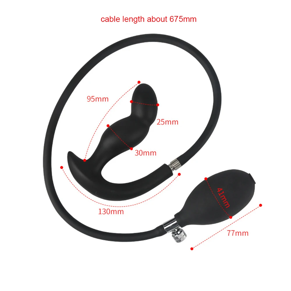 Inflatable Butt Plug Anal Dilator For Women Dildo Vaginal Expander Sex Toys Couple Adult Games Men 18 Bondage Set Erotic Product