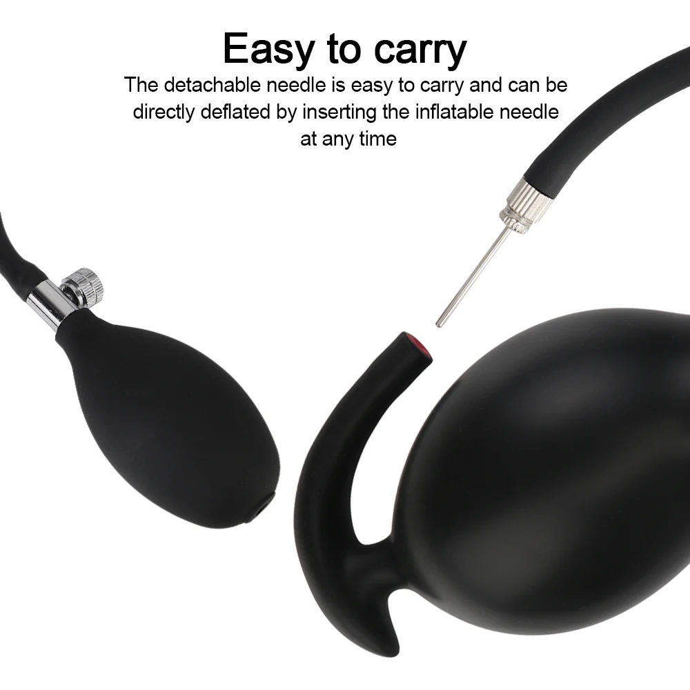 Inflatable Butt Plug Anal Dilator For Women Dildo Vaginal Expander Sex Toys Couple Adult Games Men 18 Bondage Set Erotic Product