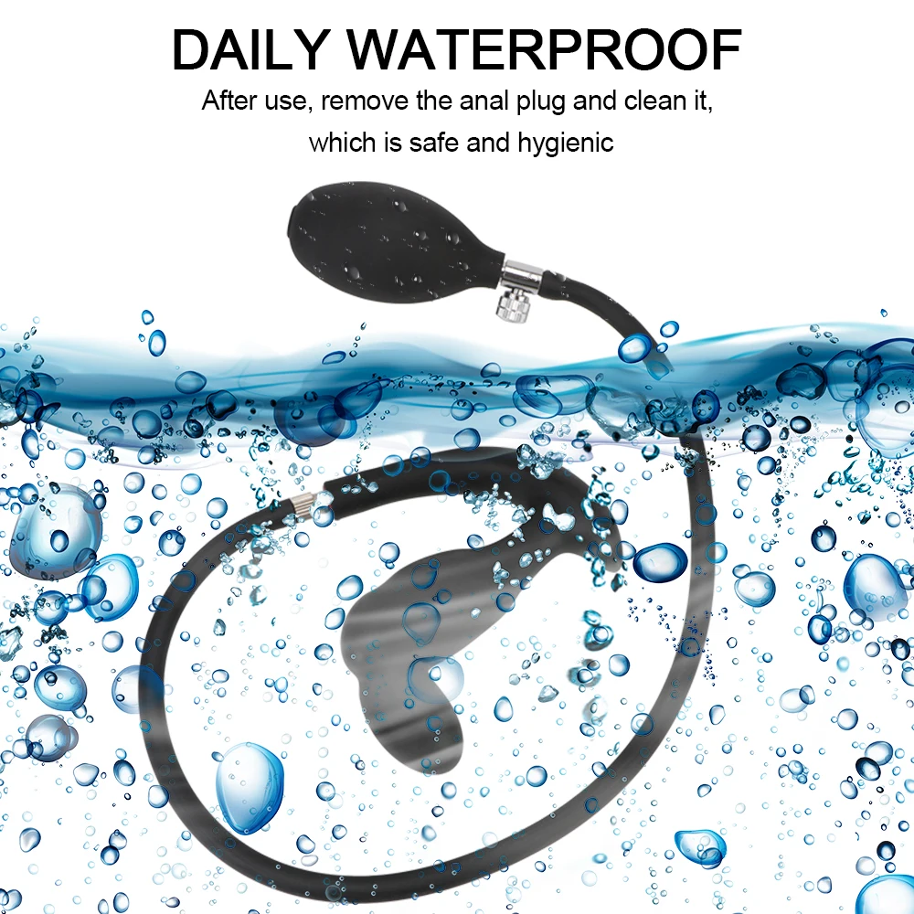 Inflatable Butt Plug Anal Dilator For Women Dildo Vaginal Expander Sex Toys Couple Adult Games Men 18 Bondage Set Erotic Product