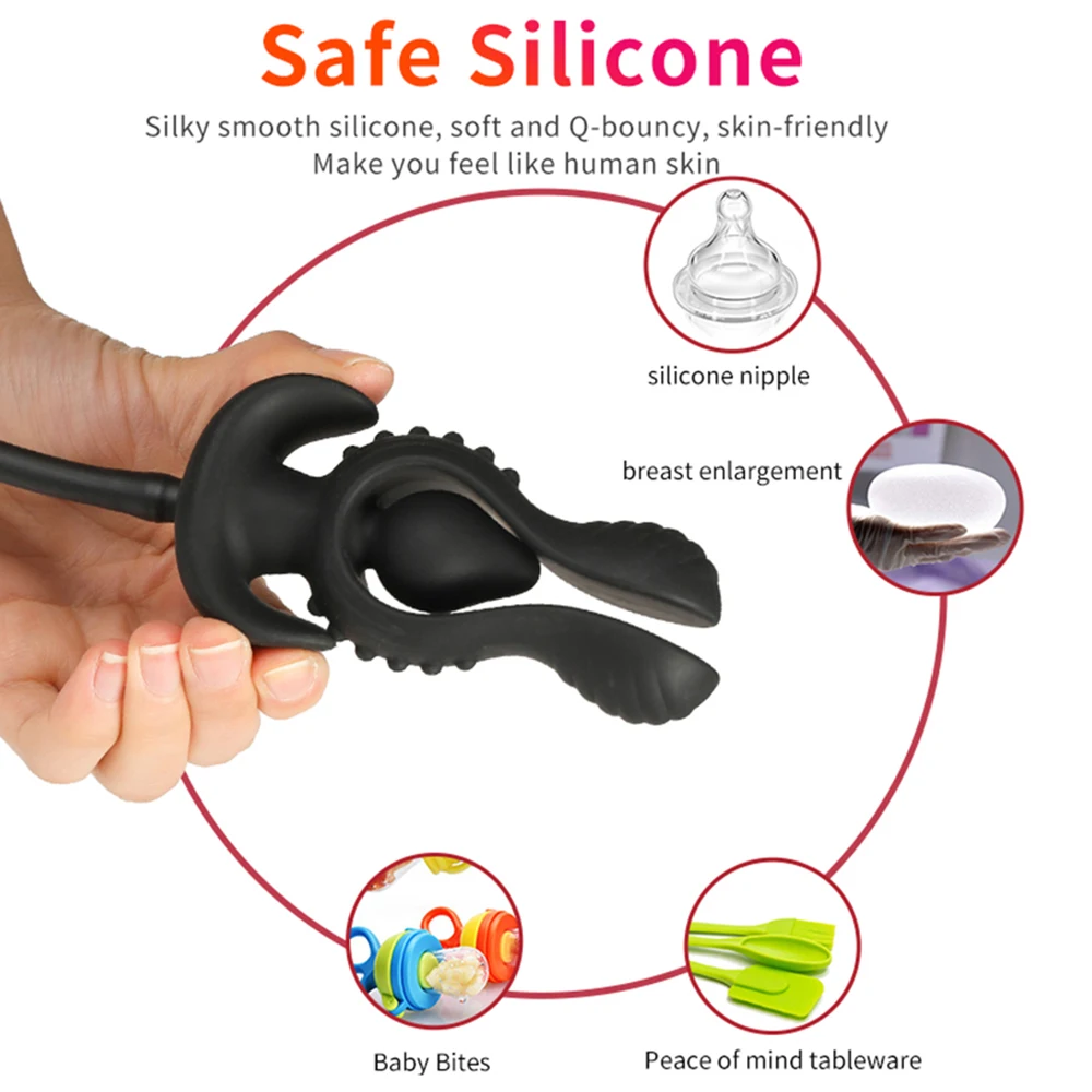 Large Anal Plug Large Dildo Thick Dick Big Cock Stimulate Sex Toys For Adults Man Women Inflatable Buttplug Prostate Toy Sexshop