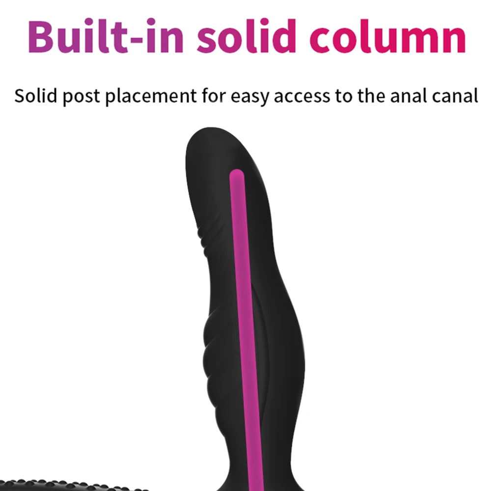 Inflatable Anal Plug With Penis Ring Stimulate Sex Toys For Men Women Anus Ass Butt Dilator Prostate Massager G Spot Stimulator