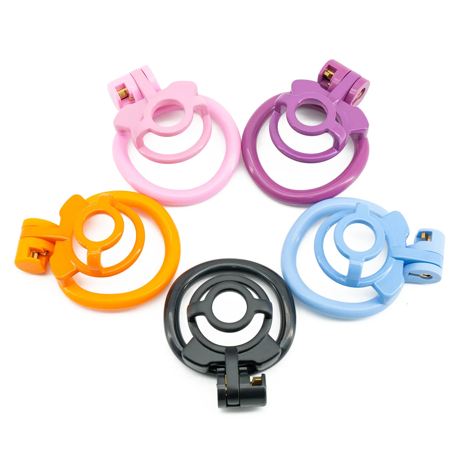 Male Clit Clitty Chasity Cage Positive Cock Bondage Cage Penis Ring for Men