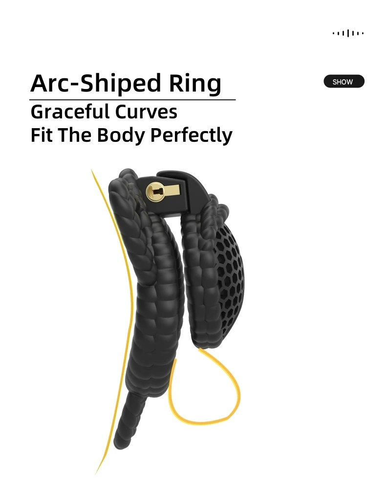 2026 NEW Hemp Rope Pattern Design Male Chastity Device Bee-hive Cock Cage Bondage Penis Ring Men Fetish Adult Sex Toys A652A653