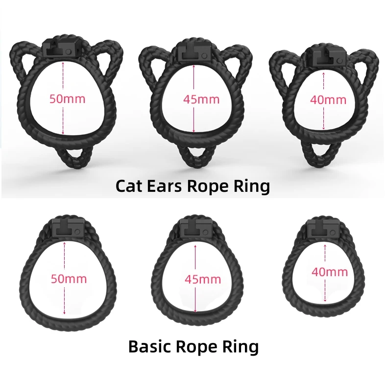 2026 NEW Hemp Rope Pattern Design Male Chastity Device Bee-hive Cock Cage Bondage Penis Ring Men Fetish Adult Sex Toys A652A653