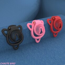 Alternative view of Cinto de Castidade Textura Bondage Rope Cage