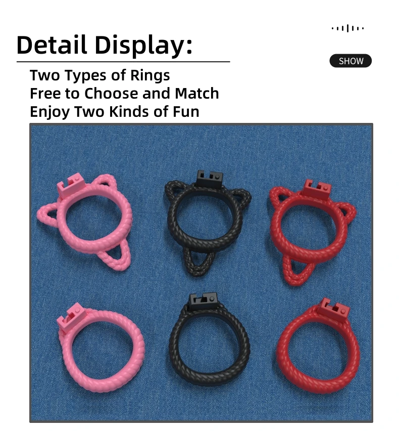 2026 NEW Hemp Rope Pattern Design Male Chastity Device Bee-hive Cock Cage Bondage Penis Ring Men Fetish Adult Sex Toys A652A653