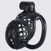 Cinto de Castidade Cobra Mesh 5 Anéis Fishnet Chastity
