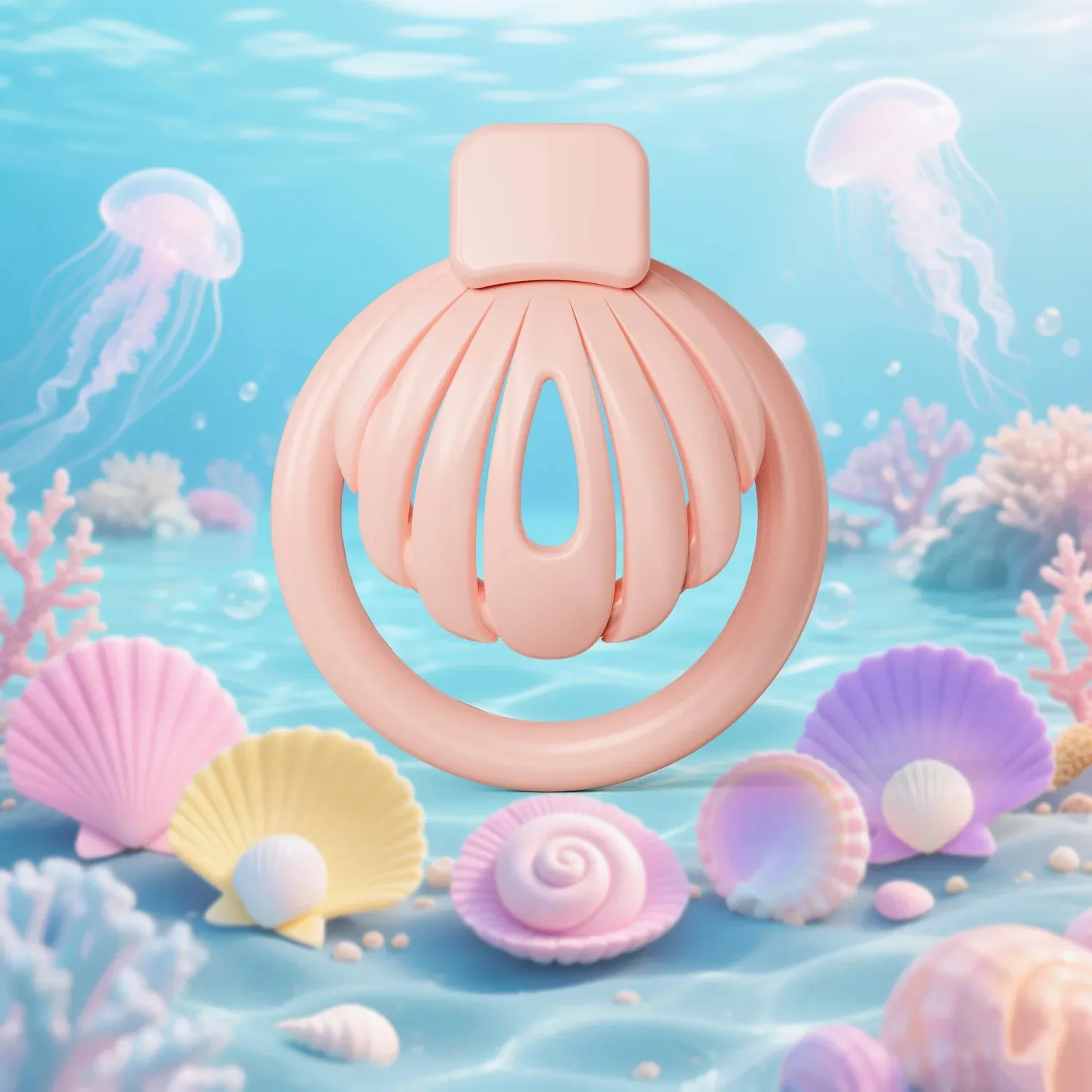 Sissy Chastity Cage with 5 Size Rings Penis Restraint Chastity Lock Sex Toys for Man Gay Abstinence Lock Ring Bondage Cock Cage